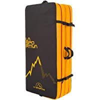 La Sportiva Laspo Crash Pad Colchoneta- Adultos Unisex- Black-Yellow (Multicolor)- Talla Única